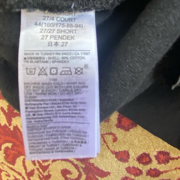 🆕 Gap Maternity Inset Panel True Skinny Jeans Black Size 4 - Picture 7 of 9